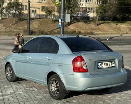 Синій Хендай Акцент, об'ємом двигуна 1.5 л та пробігом 332 тис. км за 4100 $, фото 2 на Automoto.ua