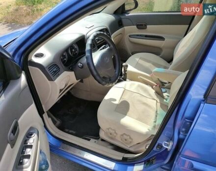 Синій Хендай Акцент, об'ємом двигуна 1.5 л та пробігом 260 тис. км за 4600 $, фото 1 на Automoto.ua