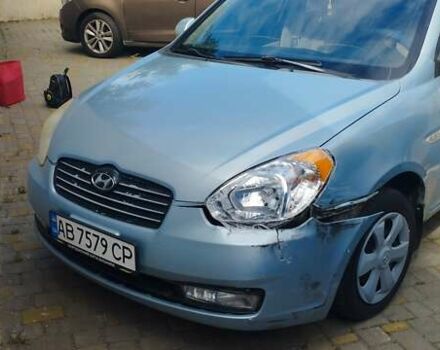 Синій Хендай Акцент, об'ємом двигуна 1.4 л та пробігом 230 тис. км за 3800 $, фото 11 на Automoto.ua