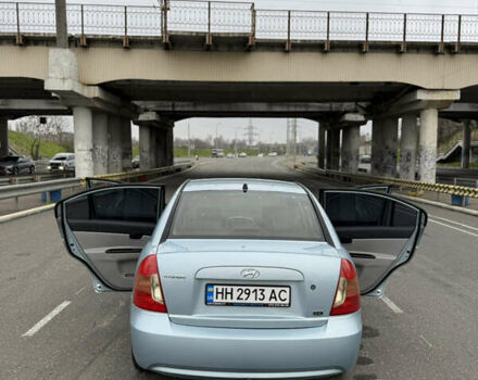 Синій Хендай Акцент, об'ємом двигуна 1.6 л та пробігом 182 тис. км за 4790 $, фото 32 на Automoto.ua