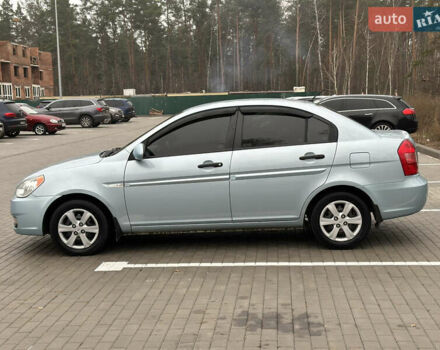Синий Хендай Акцент, объемом двигателя 1.49 л и пробегом 135 тыс. км за 4900 $, фото 6 на Automoto.ua