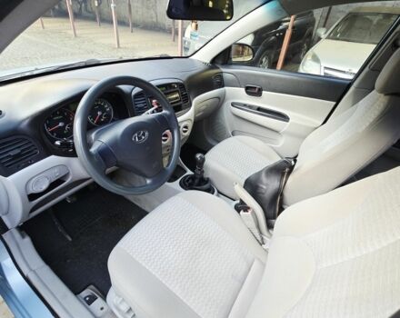 Синий Хендай Акцент, объемом двигателя 1.5 л и пробегом 185 тыс. км за 4650 $, фото 17 на Automoto.ua