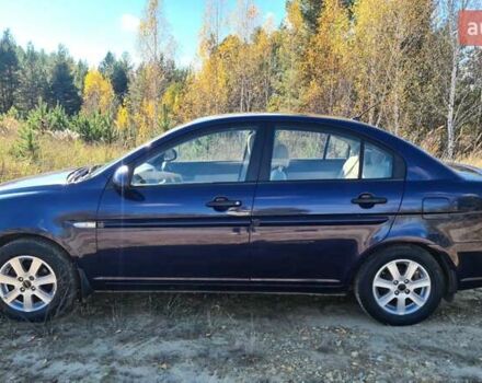 Синій Хендай Акцент, об'ємом двигуна 1.4 л та пробігом 269 тис. км за 4500 $, фото 3 на Automoto.ua