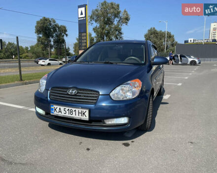 Синій Хендай Акцент, об'ємом двигуна 1.6 л та пробігом 196 тис. км за 5100 $, фото 32 на Automoto.ua