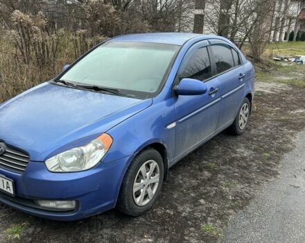 Синій Хендай Акцент, об'ємом двигуна 1.5 л та пробігом 260 тис. км за 4600 $, фото 7 на Automoto.ua