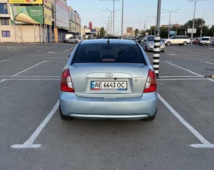 Синий Хендай Акцент, объемом двигателя 1.4 л и пробегом 186 тыс. км за 5000 $, фото 13 на Automoto.ua