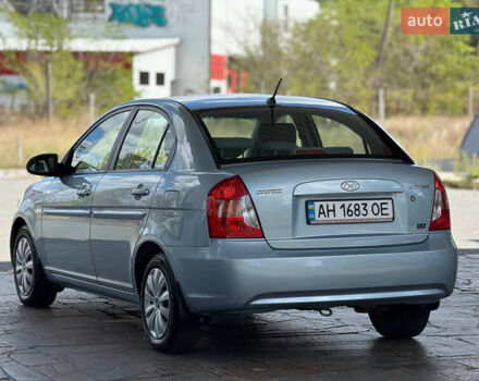 Синий Хендай Акцент, объемом двигателя 1.59 л и пробегом 181 тыс. км за 5600 $, фото 3 на Automoto.ua