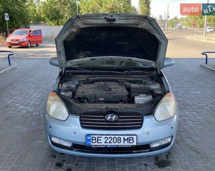 Синій Хендай Акцент, об'ємом двигуна 1.4 л та пробігом 198 тис. км за 5900 $, фото 37 на Automoto.ua