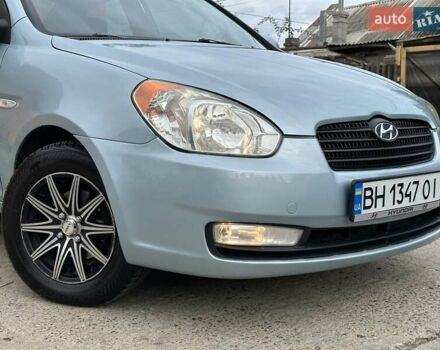 Синій Хендай Акцент, об'ємом двигуна 1.4 л та пробігом 201 тис. км за 5999 $, фото 42 на Automoto.ua