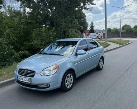 Синий Хендай Акцент, объемом двигателя 1.6 л и пробегом 237 тыс. км за 5200 $, фото 7 на Automoto.ua