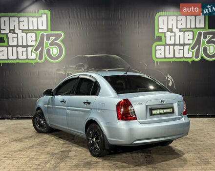 Синий Хендай Акцент, объемом двигателя 1.49 л и пробегом 181 тыс. км за 4999 $, фото 14 на Automoto.ua