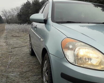 Синий Хендай Акцент, объемом двигателя 1.4 л и пробегом 247 тыс. км за 4500 $, фото 13 на Automoto.ua