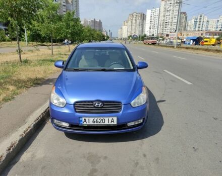 Синій Хендай Акцент, об'ємом двигуна 1.5 л та пробігом 260 тис. км за 4600 $, фото 6 на Automoto.ua