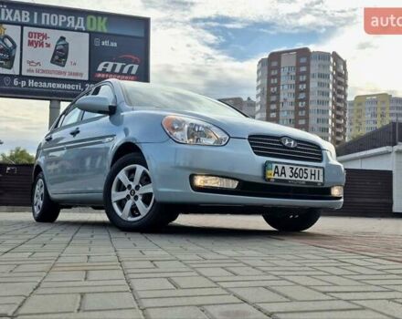 Синий Хендай Акцент, объемом двигателя 1.4 л и пробегом 57 тыс. км за 6550 $, фото 97 на Automoto.ua