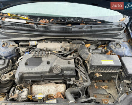 Синий Хендай Акцент, объемом двигателя 1.4 л и пробегом 200 тыс. км за 1500 $, фото 5 на Automoto.ua