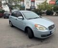 Синий Хендай Акцент, объемом двигателя 1.4 л и пробегом 305 тыс. км за 4500 $, фото 1 на Automoto.ua