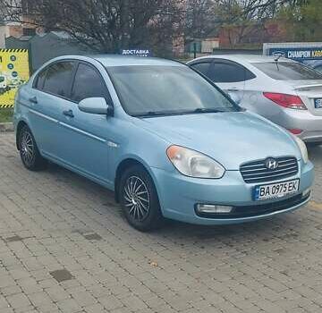 Синій Хендай Акцент, об'ємом двигуна 1.4 л та пробігом 287 тис. км за 4300 $, фото 1 на Automoto.ua