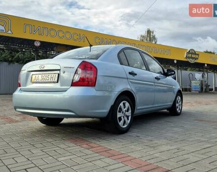 Синий Хендай Акцент, объемом двигателя 1.4 л и пробегом 57 тыс. км за 6550 $, фото 16 на Automoto.ua