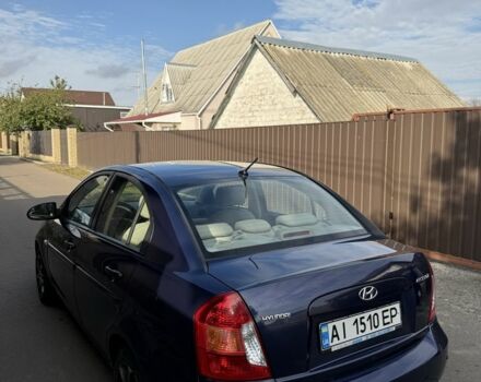 Синій Хендай Акцент, об'ємом двигуна 1.4 л та пробігом 276 тис. км за 4250 $, фото 2 на Automoto.ua