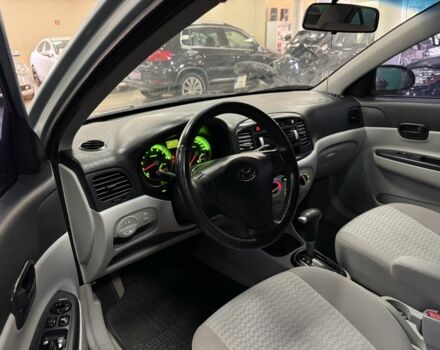 Синий Хендай Акцент, объемом двигателя 1.4 л и пробегом 168 тыс. км за 6200 $, фото 9 на Automoto.ua