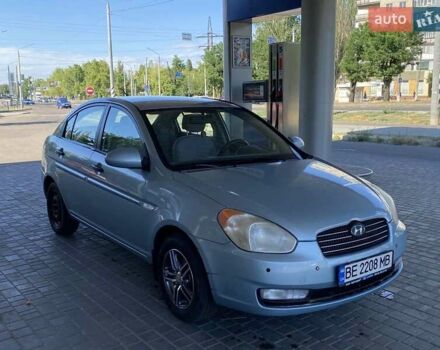 Синій Хендай Акцент, об'ємом двигуна 1.4 л та пробігом 198 тис. км за 5900 $, фото 7 на Automoto.ua