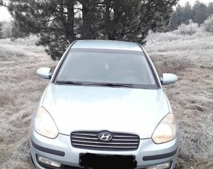 Синий Хендай Акцент, объемом двигателя 1.4 л и пробегом 247 тыс. км за 4500 $, фото 10 на Automoto.ua