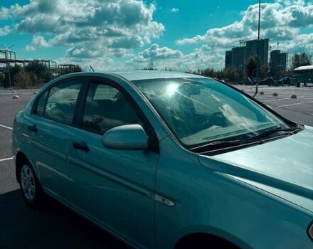 Синій Хендай Акцент, об'ємом двигуна 1.4 л та пробігом 82 тис. км за 6000 $, фото 16 на Automoto.ua