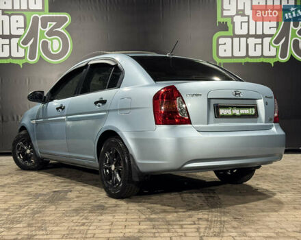 Синий Хендай Акцент, объемом двигателя 1.49 л и пробегом 181 тыс. км за 4999 $, фото 16 на Automoto.ua