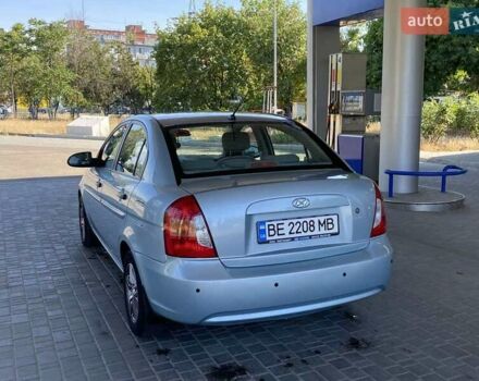 Синій Хендай Акцент, об'ємом двигуна 1.4 л та пробігом 198 тис. км за 5900 $, фото 14 на Automoto.ua