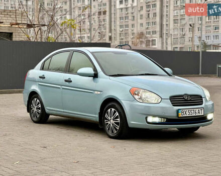 Синій Хендай Акцент, об'ємом двигуна 1.4 л та пробігом 102 тис. км за 4999 $, фото 7 на Automoto.ua