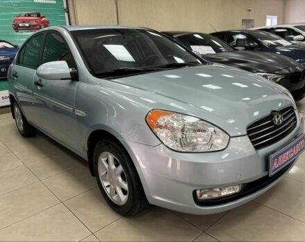 Синий Хендай Акцент, объемом двигателя 1.4 л и пробегом 168 тыс. км за 6200 $, фото 4 на Automoto.ua