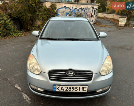 Синій Хендай Акцент, об'ємом двигуна 1.6 л та пробігом 181 тис. км за 5700 $, фото 1 на Automoto.ua