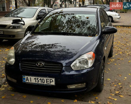 Синий Хендай Акцент, объемом двигателя 1.4 л и пробегом 171 тыс. км за 5499 $, фото 12 на Automoto.ua