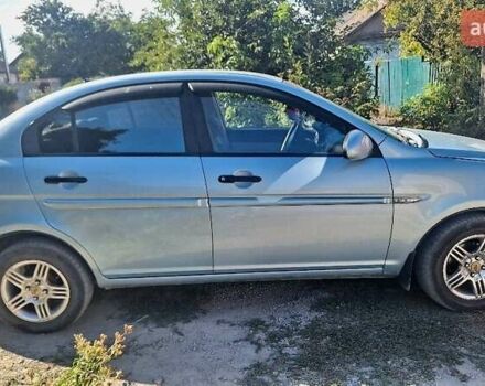 Синій Хендай Акцент, об'ємом двигуна 1.4 л та пробігом 214 тис. км за 4900 $, фото 4 на Automoto.ua