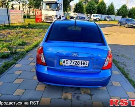 Синій Хендай Акцент, об'ємом двигуна 1.4 л та пробігом 200 тис. км за 4000 $, фото 7 на Automoto.ua