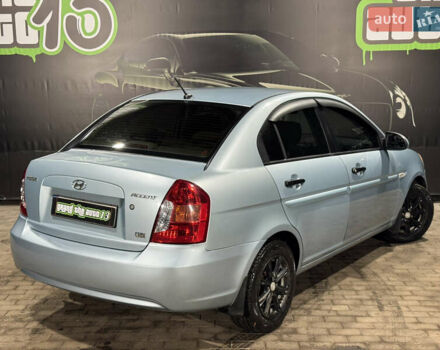 Синий Хендай Акцент, объемом двигателя 1.49 л и пробегом 181 тыс. км за 4999 $, фото 9 на Automoto.ua