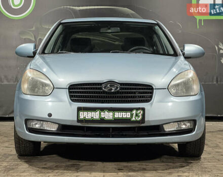 Синий Хендай Акцент, объемом двигателя 1.49 л и пробегом 181 тыс. км за 4999 $, фото 4 на Automoto.ua