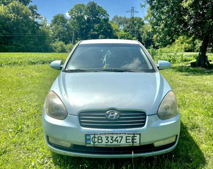 Синій Хендай Акцент, об'ємом двигуна 1.6 л та пробігом 210 тис. км за 5000 $, фото 2 на Automoto.ua