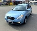 Синий Хендай Акцент, объемом двигателя 1.4 л и пробегом 250 тыс. км за 4850 $, фото 1 на Automoto.ua