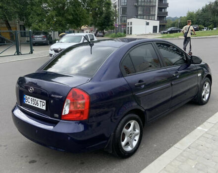 Синій Хендай Акцент, об'ємом двигуна 0 л та пробігом 221 тис. км за 4300 $, фото 4 на Automoto.ua