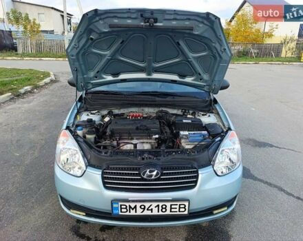 Синій Хендай Акцент, об'ємом двигуна 1.4 л та пробігом 215 тис. км за 4700 $, фото 1 на Automoto.ua