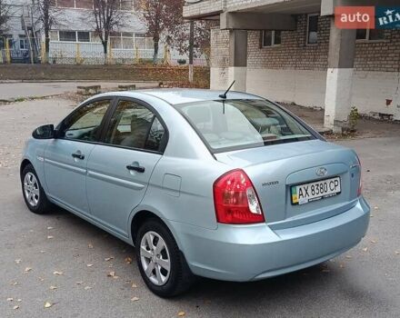 Синий Хендай Акцент, объемом двигателя 1.4 л и пробегом 100 тыс. км за 5300 $, фото 20 на Automoto.ua