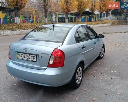Синий Хендай Акцент, объемом двигателя 1.4 л и пробегом 100 тыс. км за 5300 $, фото 22 на Automoto.ua