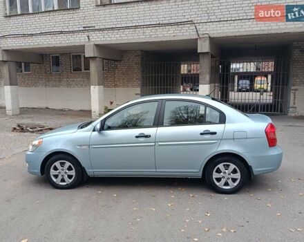 Синий Хендай Акцент, объемом двигателя 1.4 л и пробегом 100 тыс. км за 5300 $, фото 16 на Automoto.ua