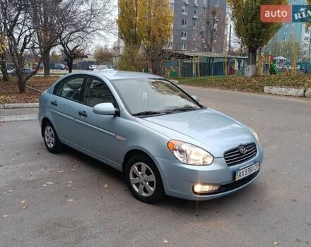 Синий Хендай Акцент, объемом двигателя 1.4 л и пробегом 100 тыс. км за 5300 $, фото 19 на Automoto.ua