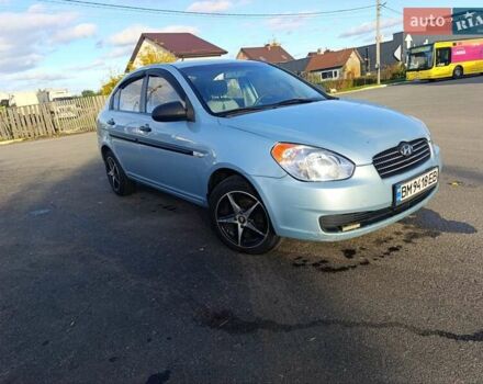 Синій Хендай Акцент, об'ємом двигуна 1.4 л та пробігом 215 тис. км за 4700 $, фото 14 на Automoto.ua