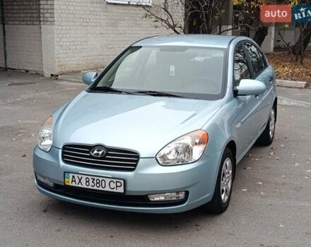 Синий Хендай Акцент, объемом двигателя 1.4 л и пробегом 100 тыс. км за 5200 $, фото 15 на Automoto.ua