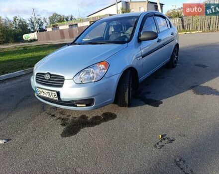 Синій Хендай Акцент, об'ємом двигуна 1.4 л та пробігом 215 тис. км за 4700 $, фото 16 на Automoto.ua