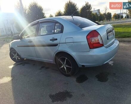 Синій Хендай Акцент, об'ємом двигуна 1.4 л та пробігом 215 тис. км за 4700 $, фото 12 на Automoto.ua