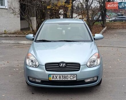 Синий Хендай Акцент, объемом двигателя 1.4 л и пробегом 100 тыс. км за 5200 $, фото 14 на Automoto.ua